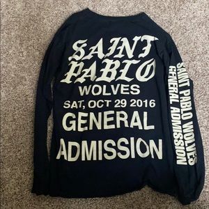 Kanye West Concert Shirt